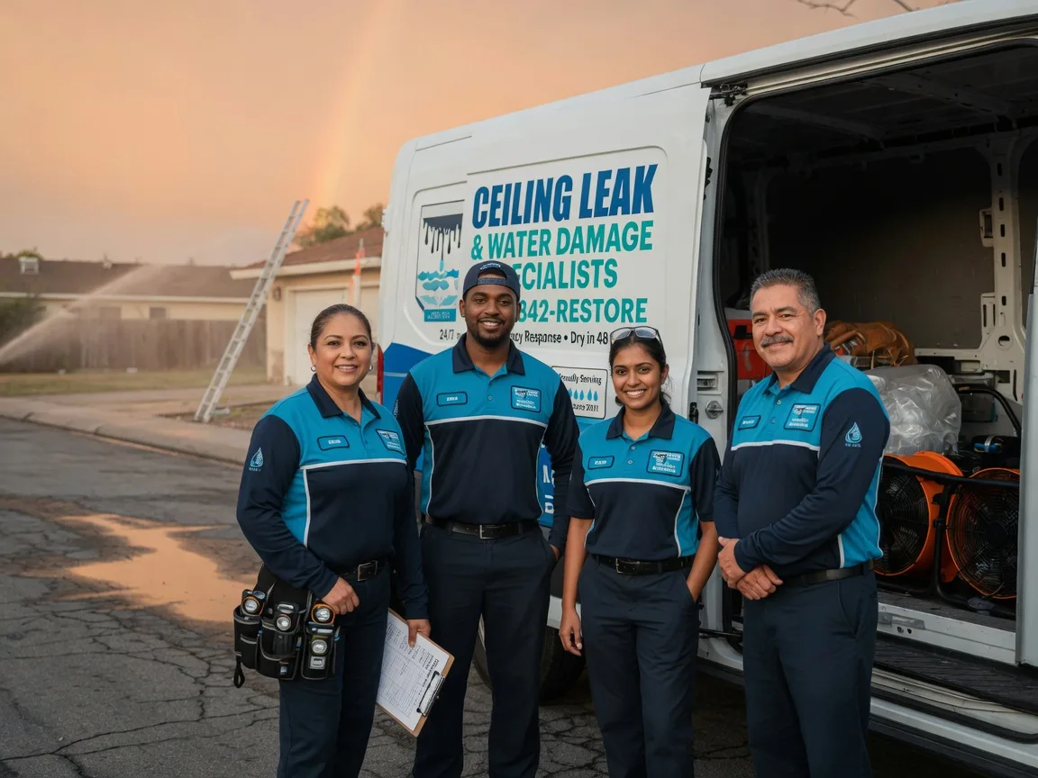 Ceiling Leak Cleanup company in San Lorenzo, CA